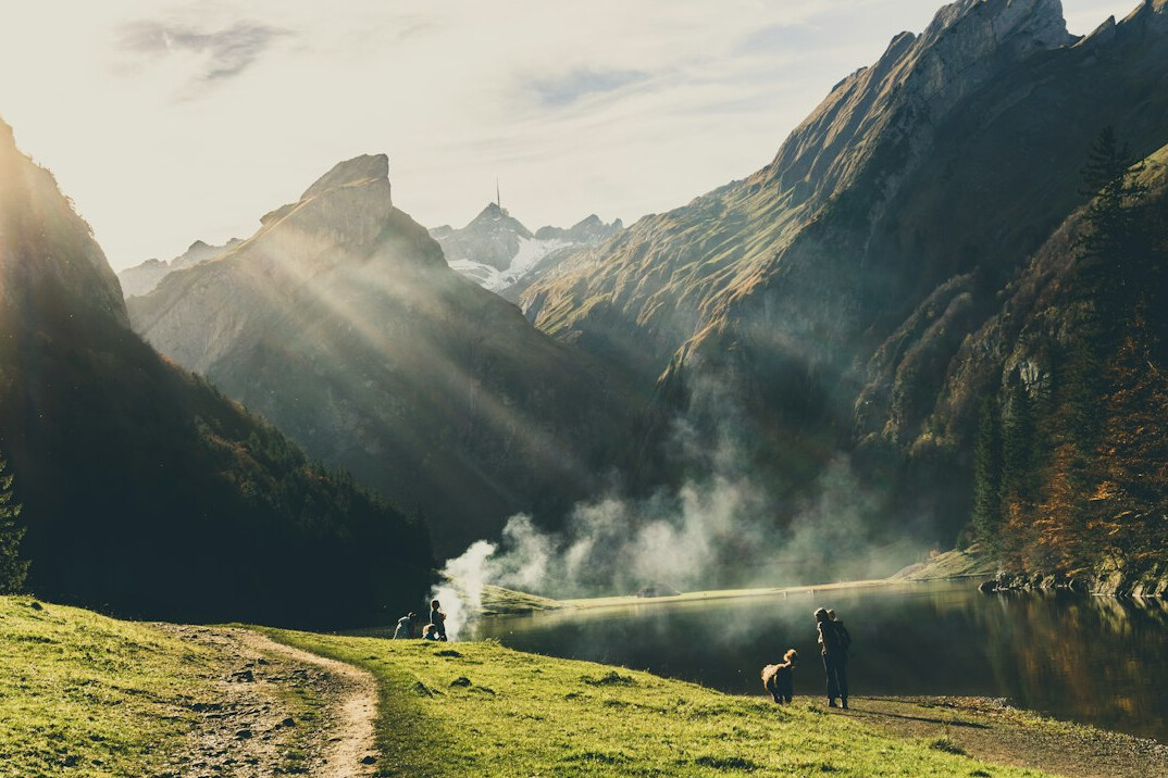 swiss alps mountains landscape
