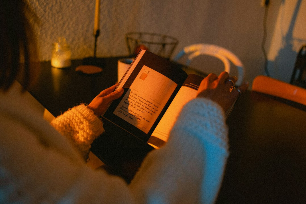 Person reading an email newsletter on a tablet