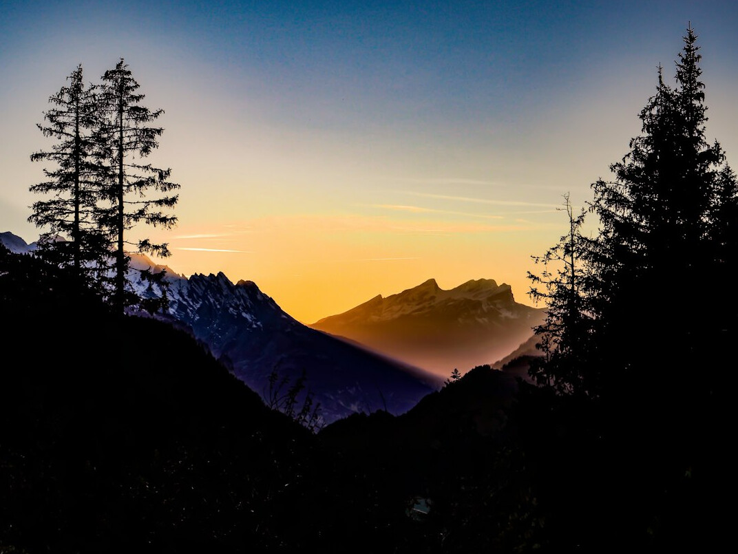 swiss alps mountains landscape